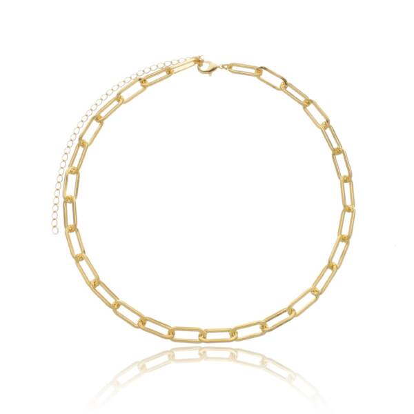 Chocker Cartier Banhada a Ouro