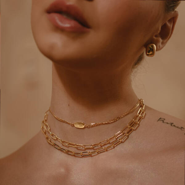 Chocker Cartier Banhada a Ouro - Image 2